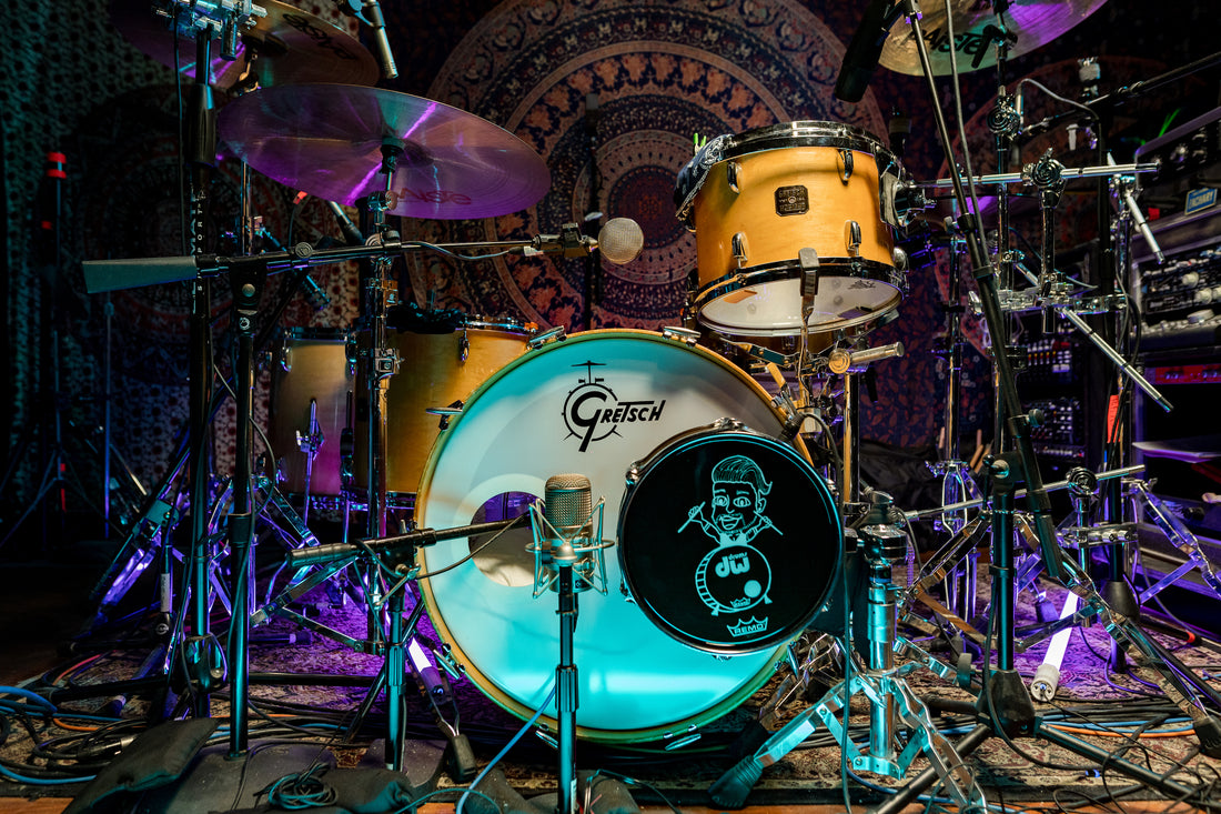 Sampling The Iconic 80s Gretsch USA Custom Drum Set