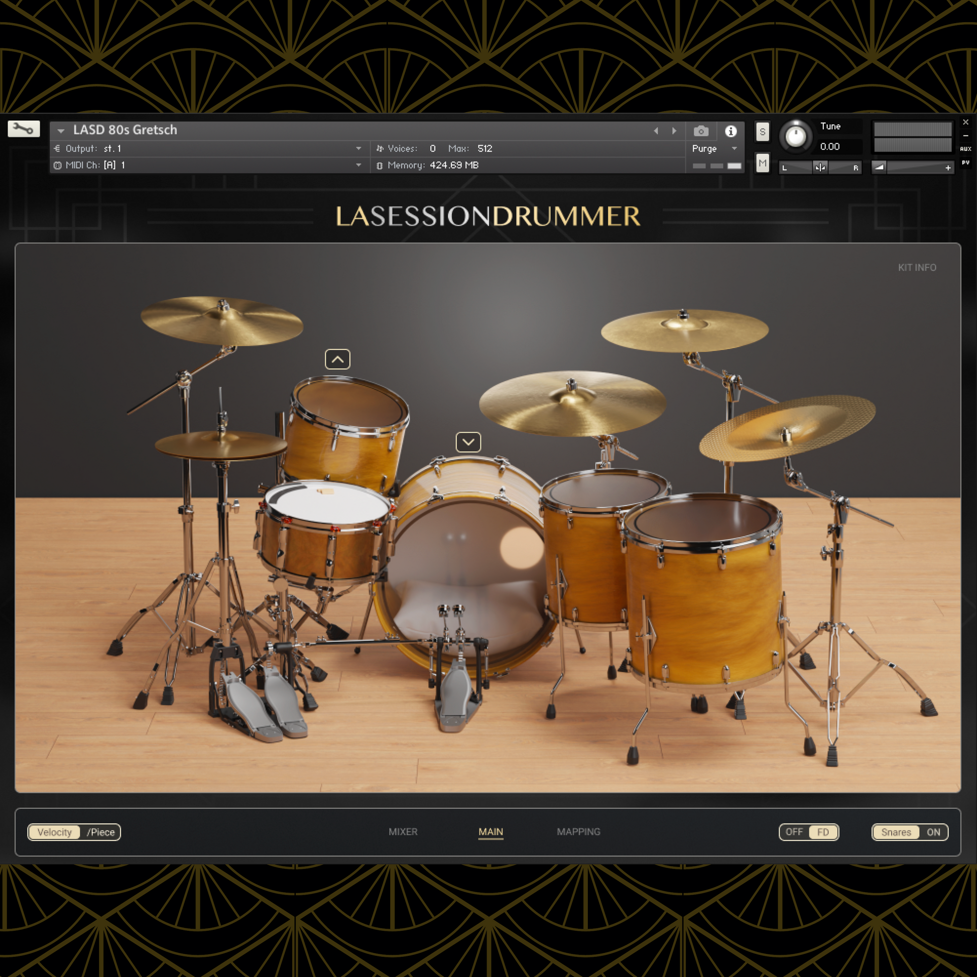 80's Gretsch USA Custom – LA Session Drummer 80's Gretsch USA Custom – LA Session Drummer