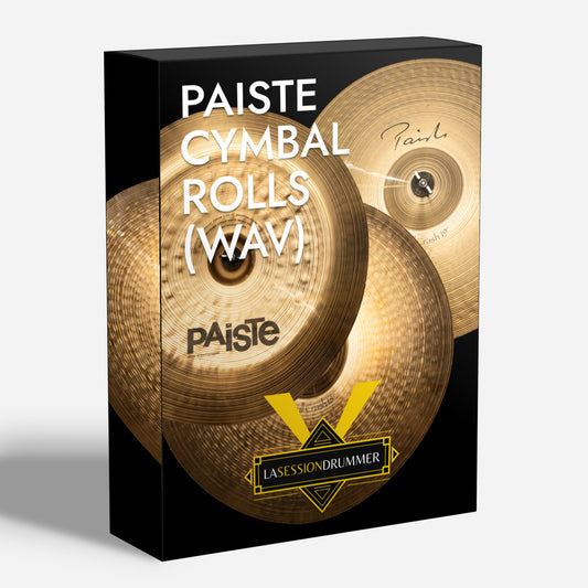 PAISTE Cymbal Rolls (WAV) Audio Download